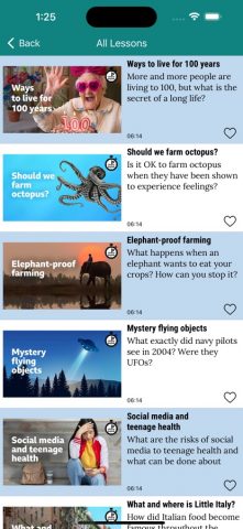 6 Minute English (+Worksheets) — скриншот 1