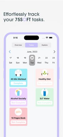 75 Soft: 75 Days for Challange для iOS — скриншот 3