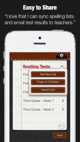 A+ Spelling Test для iOS — скриншот 5