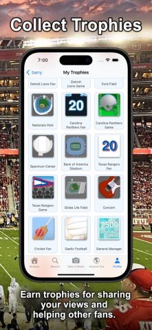 A View From My Seat для iOS — скриншот 5