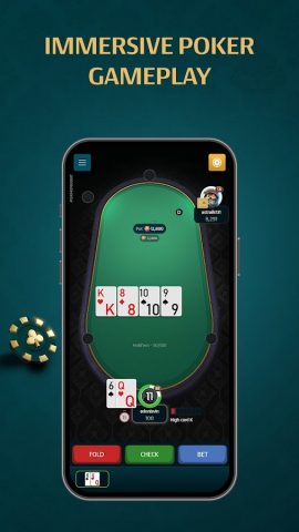 A23 Poker: Texas Holdem Poker для Android — скриншот 2