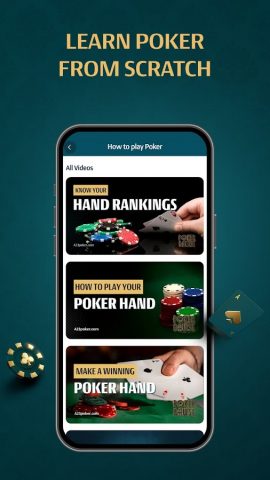 A23 Poker: Texas Holdem Poker для Android — скриншот 4