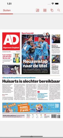 AD — Digitale krant для iOS — скриншот 4