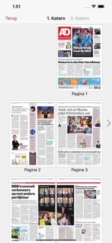 AD — Digitale krant для iOS — скриншот 5