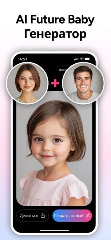AI Baby Generator — TinyFaces для iOS — скриншот 1