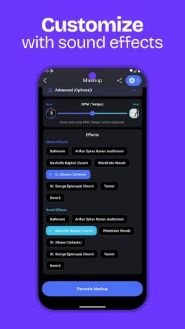 AI DJ — Mashup Maker Vocal для Android — скриншот 3