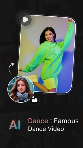 AI Dance : Famous Dance Video для Android — скриншот 1