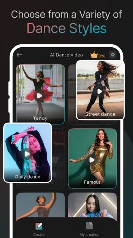 AI Dance : Famous Dance Video для Android — скриншот 4