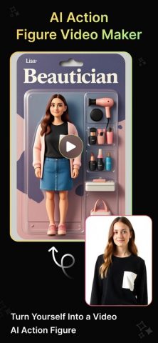 AI Doll Maker : 3D Doll Figure для iOS — скриншот 1