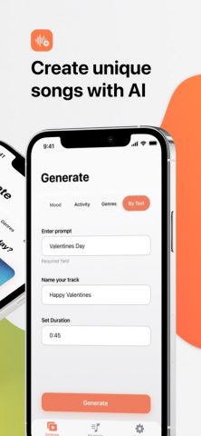 AI Ghostwriter for Lyrics для iOS — скриншот 2