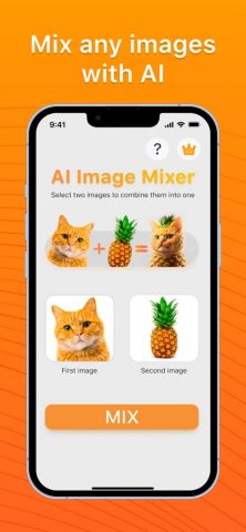 AI Image Mixer: Blend Picture для iOS — скриншот 1