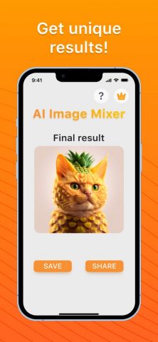 AI Image Mixer: Blend Picture для iOS — скриншот 2
