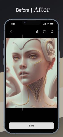 AI Image Upscaling by SuperLux для iOS — скриншот 3
