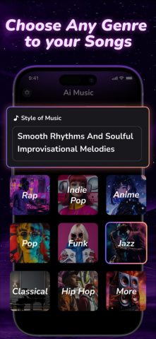 AI Music Maker-AI Song Creator для iOS — скриншот 4