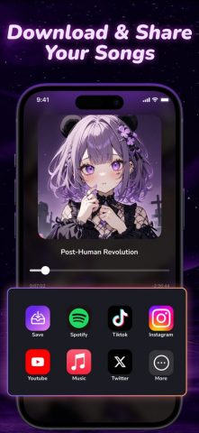 AI Music Maker-AI Song Creator для iOS — скриншот 5