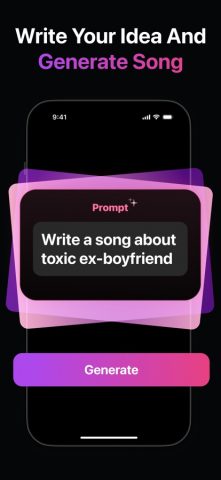 создавать музыку с AI для iOS — скриншот 2