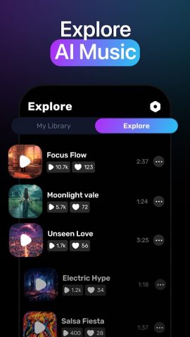 AI Music : Song Generator для Android — скриншот 5