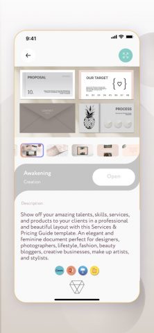 AI Презентации Шаблоны Slides для iOS — скриншот 4