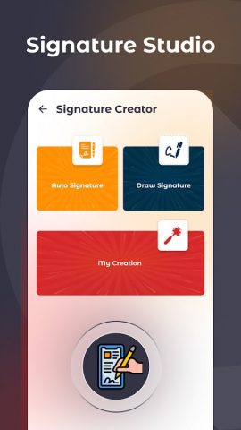 AI Signature Maker to My Name для Android — скриншот 1