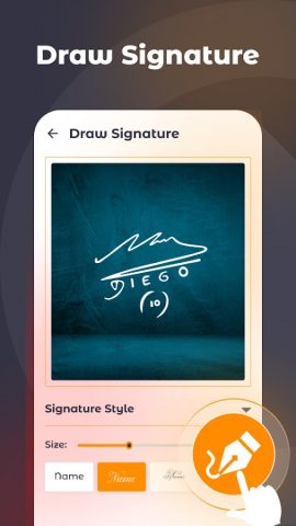 AI Signature Maker to My Name для Android — скриншот 3