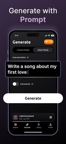Zona: AI Song Maker & Creator для Android — скриншот 2