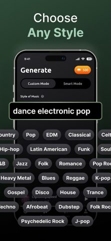 Zona: AI Song Maker & Creator для Android — скриншот 3