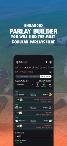 AI Sports Betting : BetSmartAI для iOS — скриншот 2