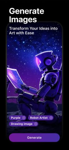 AI Studio. Art Photo Generator для iOS — скриншот 1