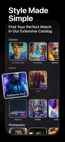 AI Studio. Art Photo Generator для iOS — скриншот 5