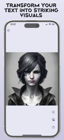 AI: Text to Image для iOS — скриншот 3