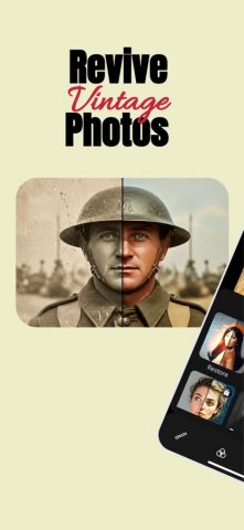 AI Vintage Photo Restore для iOS — скриншот 1