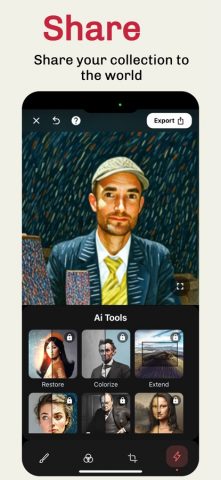 AI Vintage Photo Restore для iOS — скриншот 5