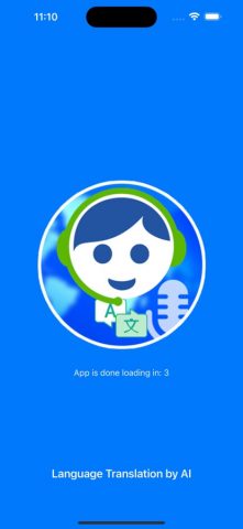 AI-переводчик для iOS — скриншот 1