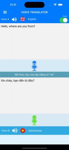AI-переводчик для iOS — скриншот 2