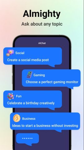 AIChat — Personal AI Assistant для Android — скриншот 3