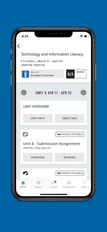 AIU Student Mobile для iOS — скриншот 2