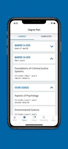 AIU Student Mobile для iOS — скриншот 4