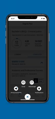 AIU Student Mobile для iOS — скриншот 5
