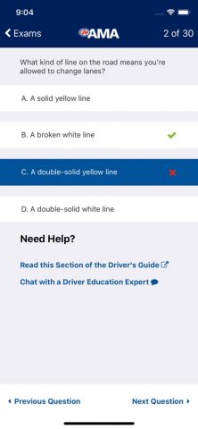 AMA Practice Exam для iOS — скриншот 1