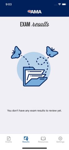 AMA Practice Exam для iOS — скриншот 3
