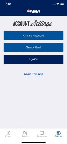 AMA Practice Exam для iOS — скриншот 4