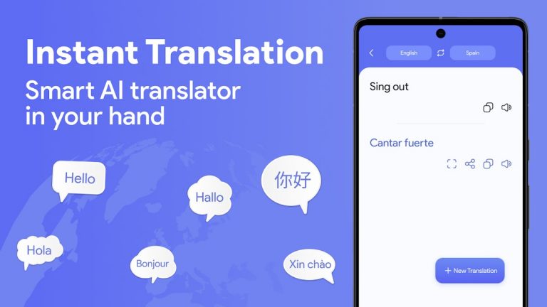 AMO Translator — AI Translate для Android — скриншот 1