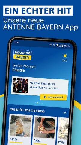 ANTENNE BAYERN для Android — скриншот 2