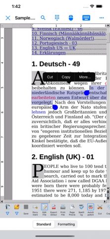 AO Office для iOS — скриншот 1