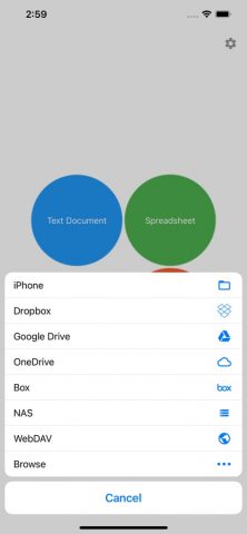 AO Office для iOS — скриншот 5