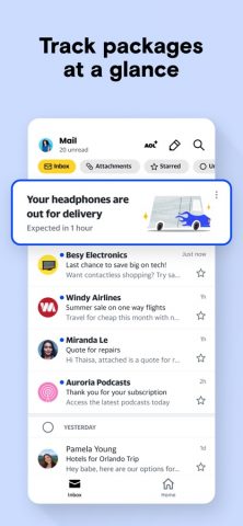 AOL Mail, News, Weather для iOS — скриншот 2