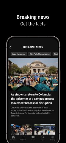 AP News для iOS — скриншот 2