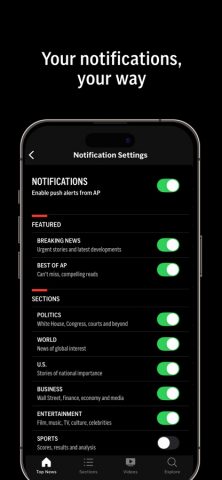 AP News для iOS — скриншот 3