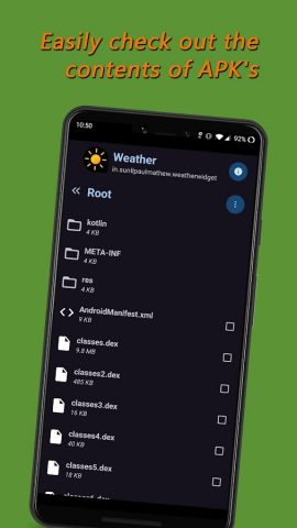APK Explorer для Android — скриншот 4