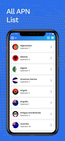 APN Settings — Global для iOS — скриншот 3